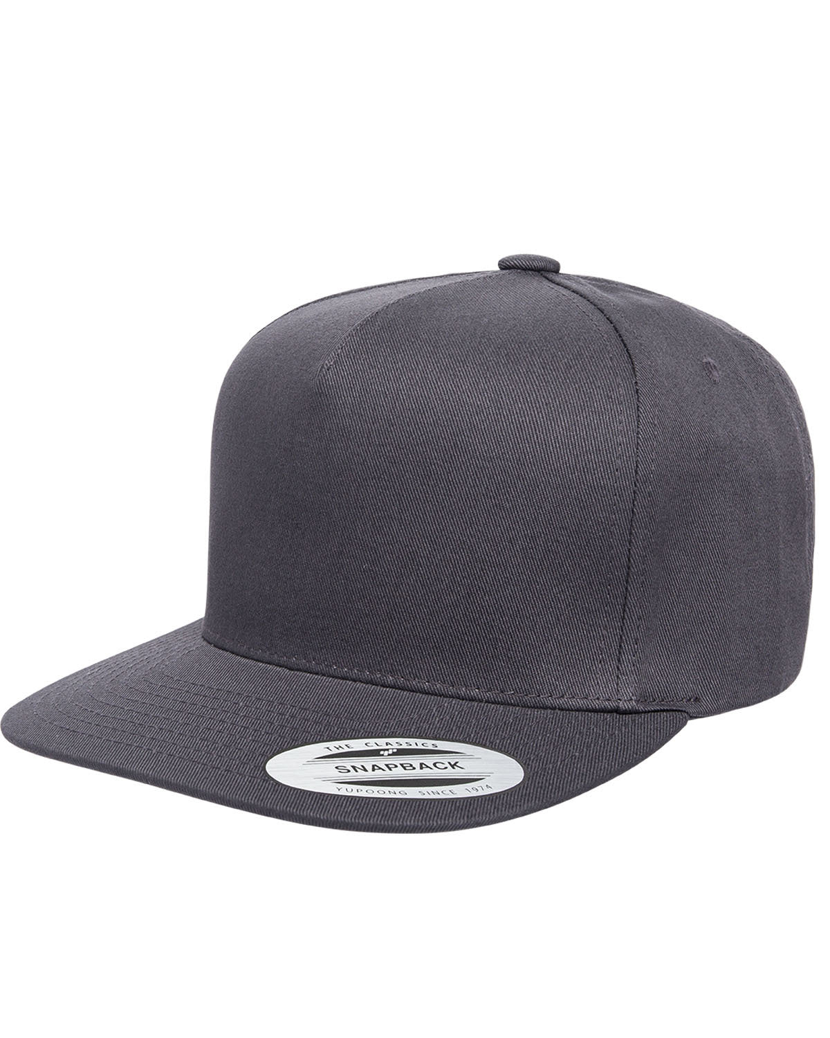 Yupoong Adult 5-Panel Cotton Twill Snapback Cap Yupoong