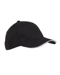 Big Accessories 6-Panel Twill Sandwich Baseball Cap Big Accessories