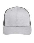 Team 365 by Yupoong® Adult Zone Sonic Heather Trucker Cap Team 365