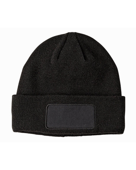 Big Accessories Patch Beanie Big Accessories
