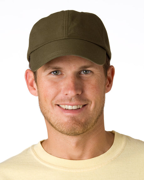 Adams 6-Panel UV Low-Profile Cap with Elongated Bill Adams