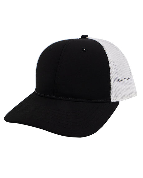 Fahrenheit Peral Nylon Performance Trucker Hat Fahrenheit
