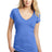 District Juniors Very Important Tee Deep V-Neck. DT6502 District