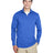 UltraClub Men's Cool & Dry Heathered Performance Quarter-Zip UltraClub
