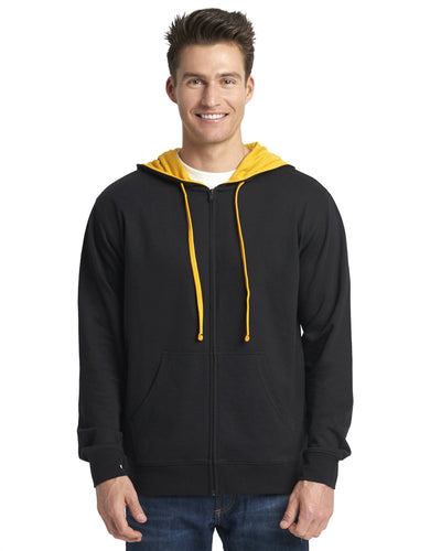 Next Level Apparel Adult Laguna French Terry Full-Zip Hooded Sweatshirt