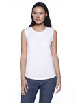 StarTee Ladies' CVC Sleeveless T-shirt StarTee