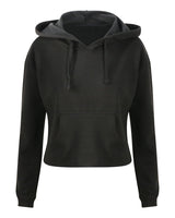 Just Hoods By AWDis Ladies' Girlie Cropped Hooded Fleece with Pocket AWDis