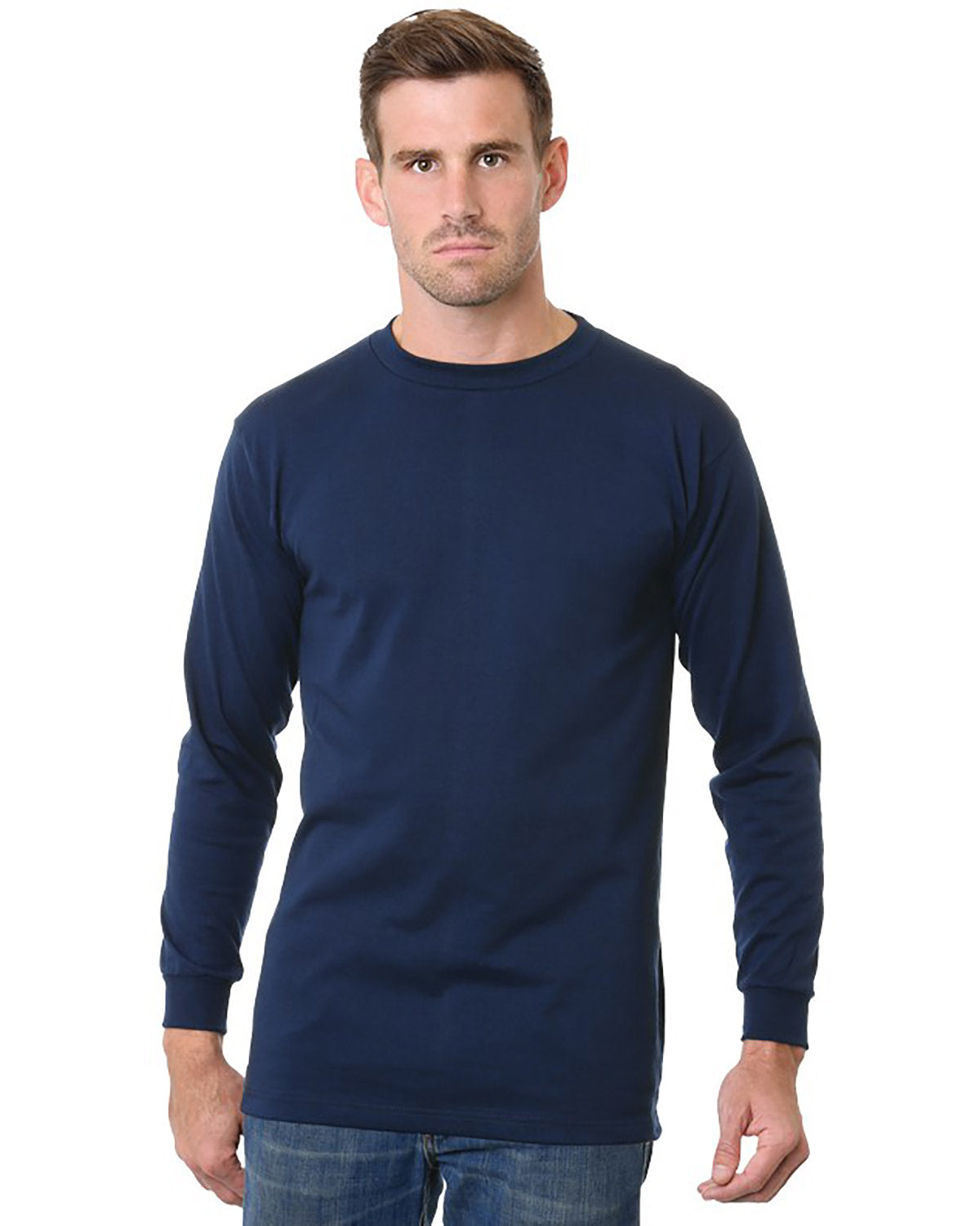 Bayside Unisex Big & Tall Long Sleeve T-Shirt Bayside