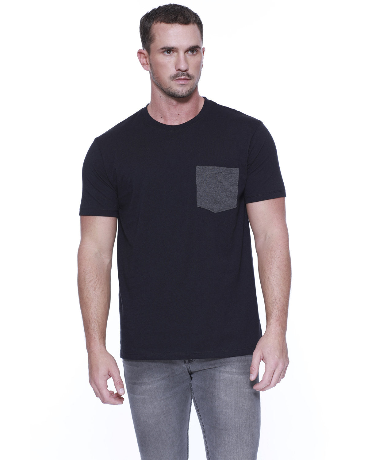 StarTee Men's CVC Pocket T-Shirt