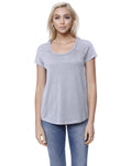 StarTee Ladies' CVC Loose Short-Sleeve Raglan StarTee