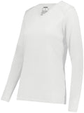 Augusta Ladies Super Soft-Spun Poly Long Sleeve Tee Womens Apparel Shirts & Tops