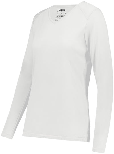 Augusta Ladies Super Soft-Spun Poly Long Sleeve Tee
