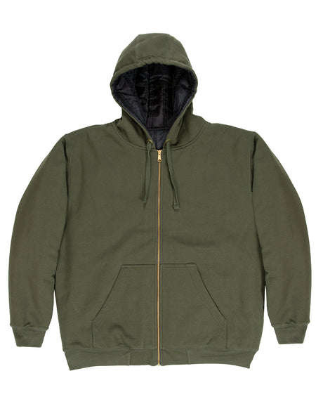 Berne Men's Glacier Full-Zip Hooded Jacket Berne