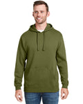J America Adult Tailgate Fleece Pullover Hooded Sweatshirt J. America