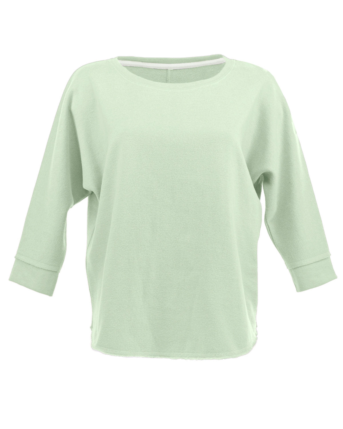J America Ladies' Lounge Fleece Dolman Crew J. America