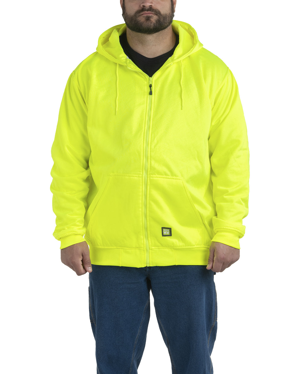 Berne Men's Heritage Thermal-Lined Full-Zip Hooded Sweatshirt Berne