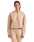 TriDri Ladies' Alice Half-Zip Hooded Sweatshirt TriDri