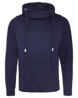 Just Hoods By AWDis Men's 80/20 Heavyweight Cross Over Neck Hooded Sweatshirt AWDis
