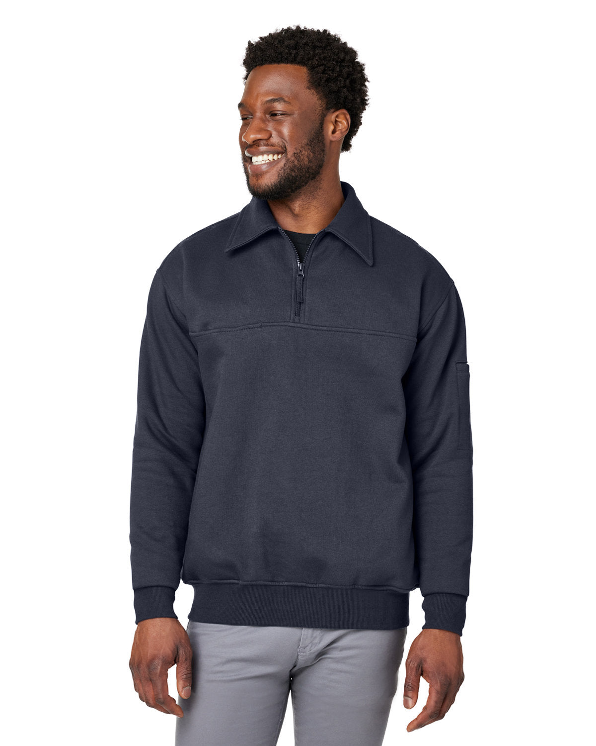 Harriton Unisex ClimaBloc™ Heavyweight Quarter-Zip Mens Apparel Sweatshirts & Fleece