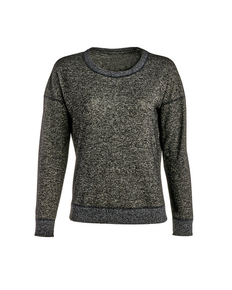J America Ladies' Cozy Crewneck Sweatshirt J. America