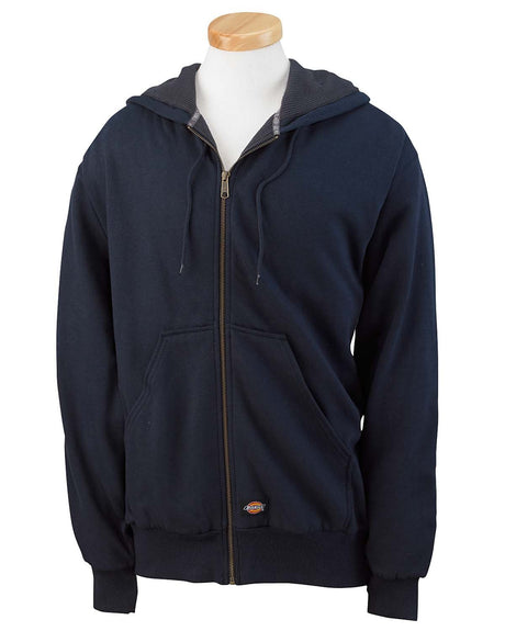 Dickies Men's 470 Gram Thermal-Lined Fleece Jacket Hooded Sweatshirt Dickies