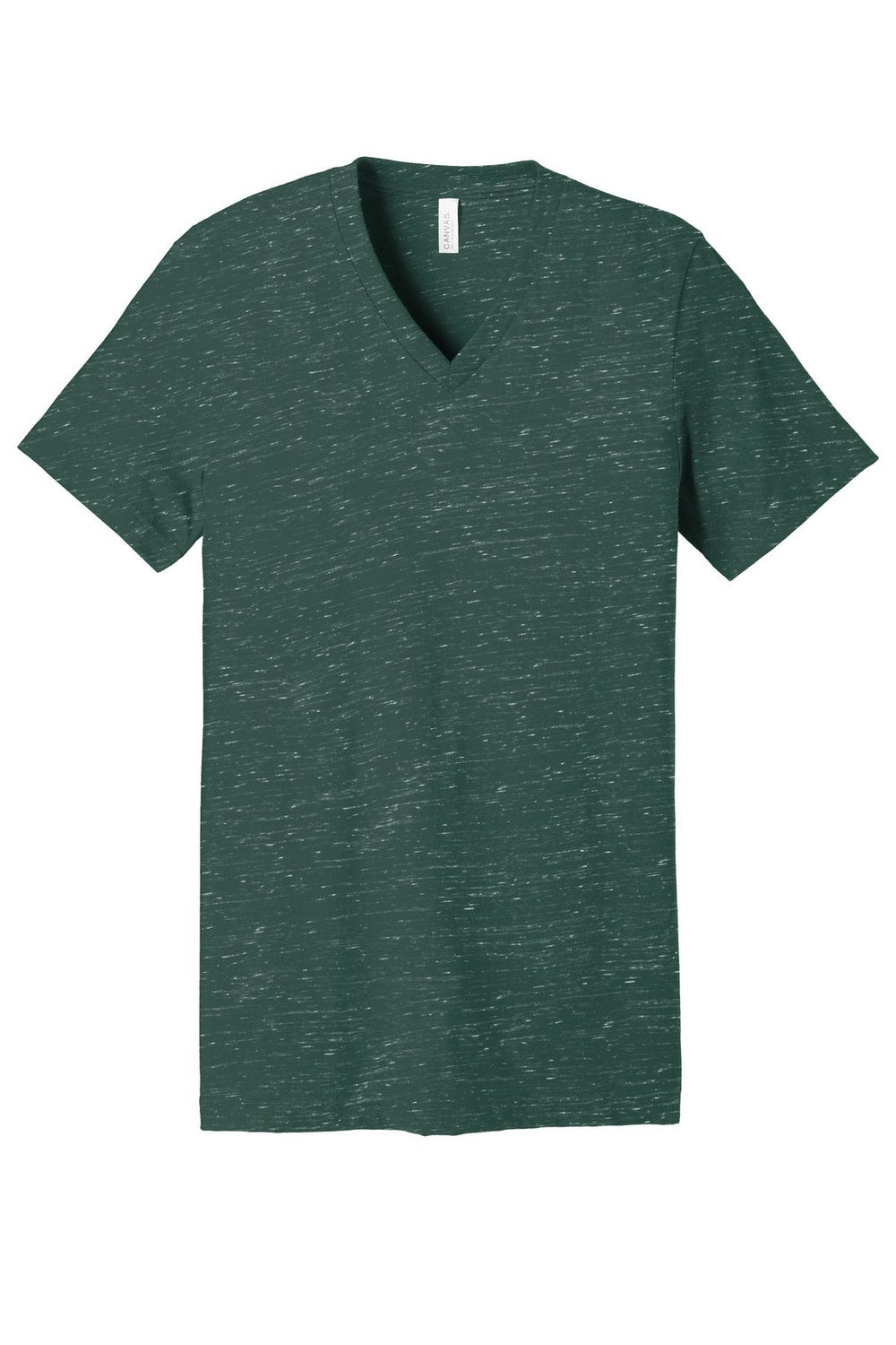 BELLA + CANVAS Unisex Textured Jersey V-Neck Tee