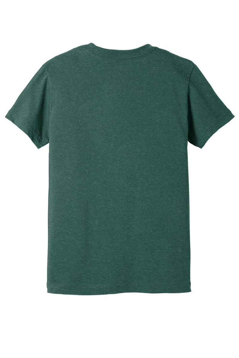 BELLA+CANVAS Youth Heather CVC Tee