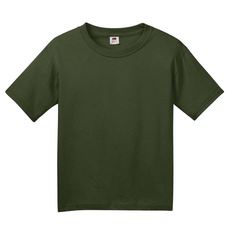 Fruit of the Loom Youth HD Cotton 100% Cotton T-Shirt Fruit of the Loom