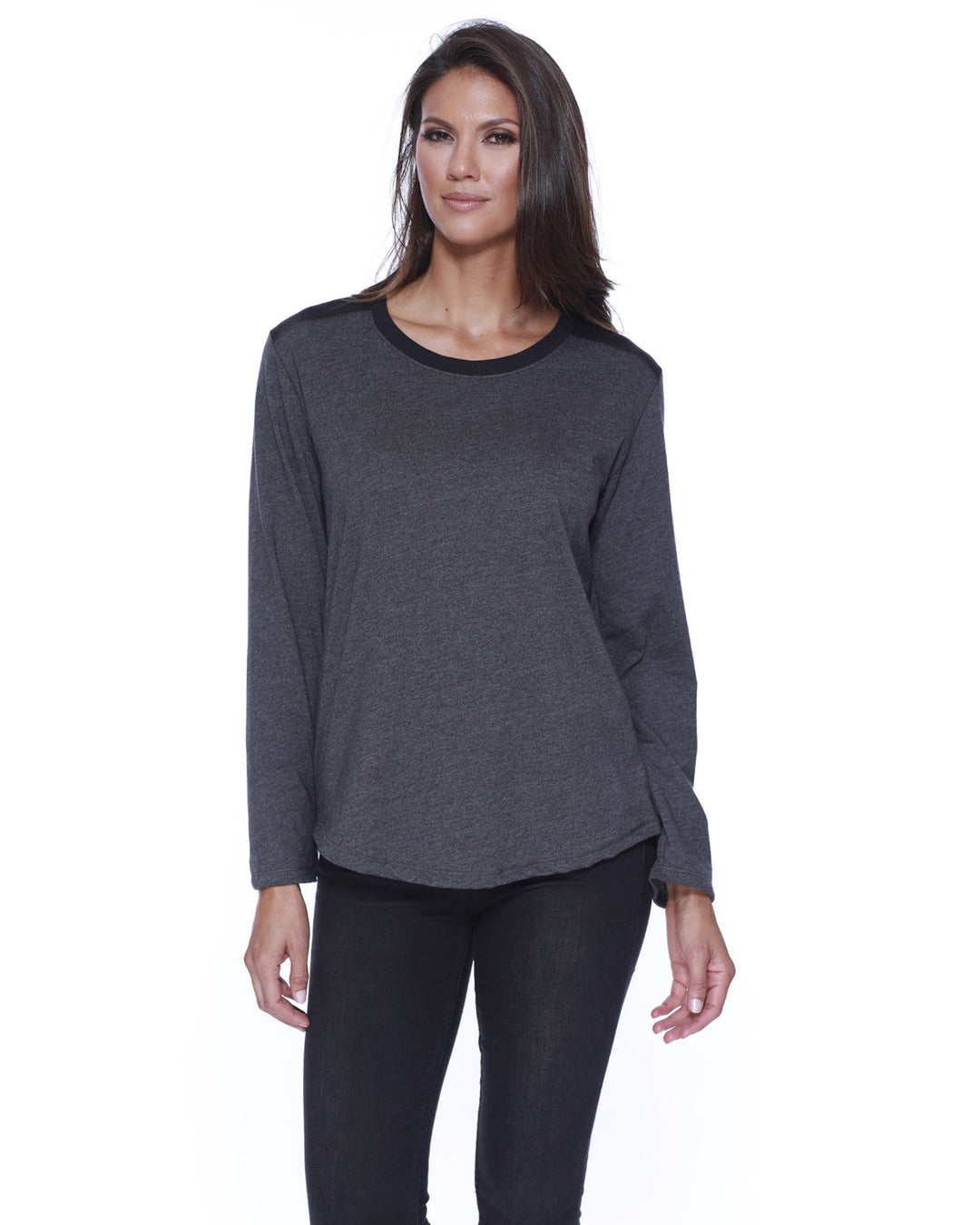 StarTee Ladies' CVC Melrose Long-Sleeve T-Shirt StarTee