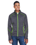 North End Men's Flux Mélange Bonded Fleece Jacket North End