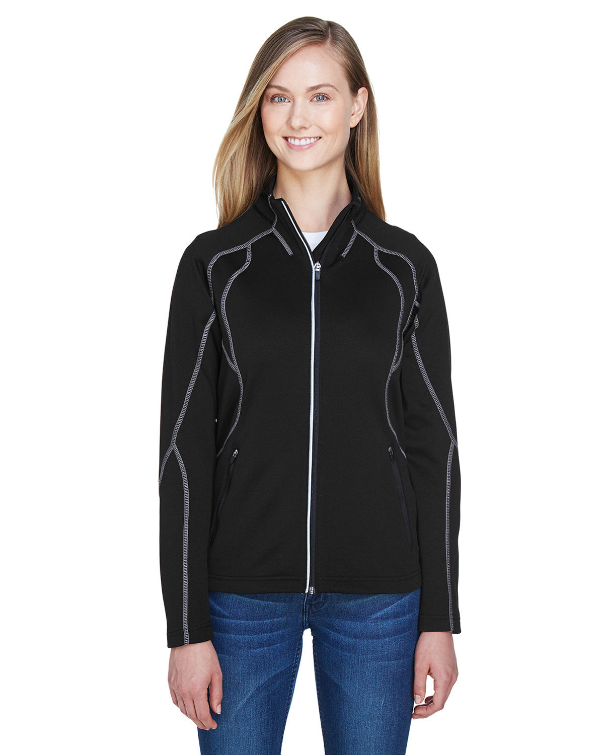 North End Ladies' Gravity Performance Fleece Jacket North End