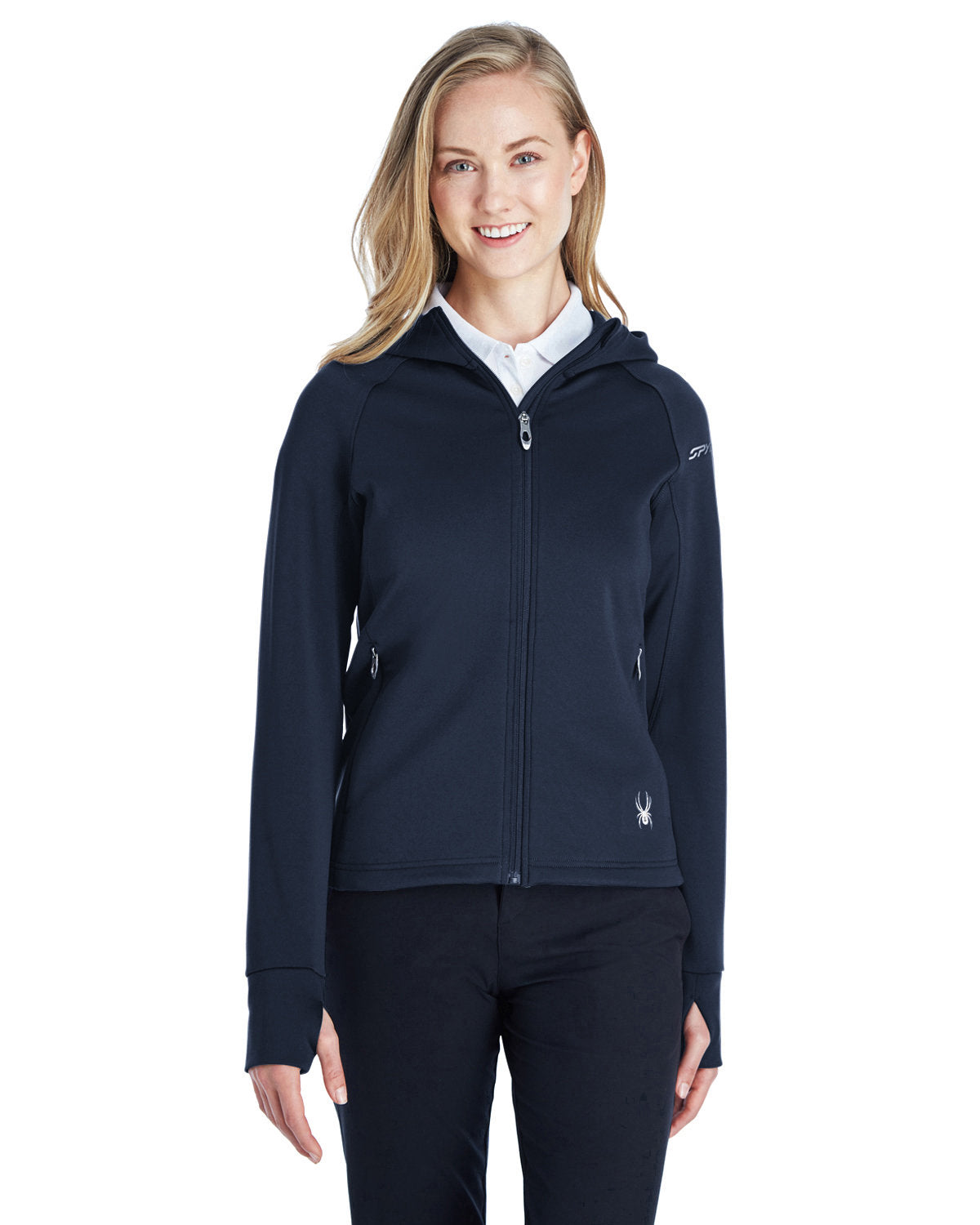 Spyder Ladies' Hayer Full-Zip Hooded Fleece Jacket Spyder