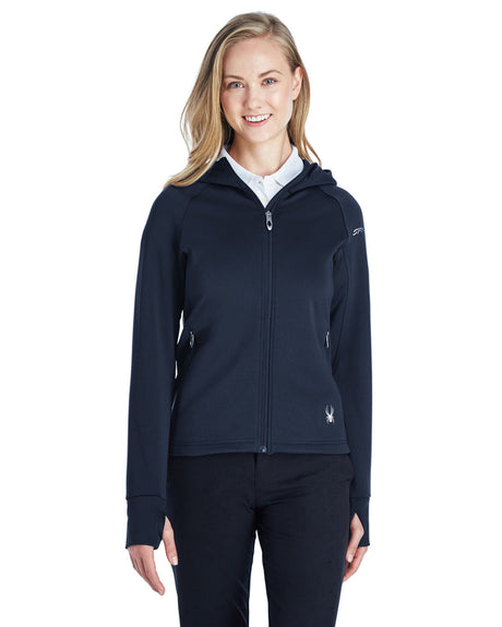 Spyder Ladies' Hayer Full-Zip Hooded Fleece Jacket Spyder