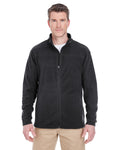 UltraClub Men's Cool & Dry Full-Zip Microfleece UltraClub