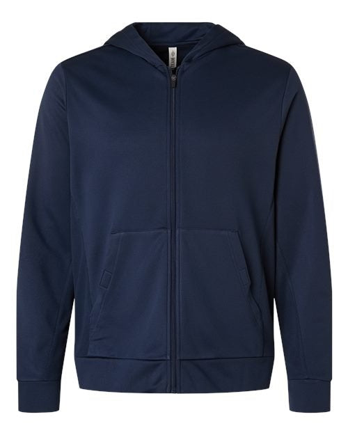 Team 365 Men's Squad Tech Fleece Hooded Full-Zip-1