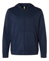 Team 365 Men's Squad Tech Fleece Hooded Full-Zip-1