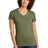 AllMade Women's    Tri-Blend V-Neck Tee AL2018