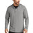 OGIO Men's Luuma Flex Hooded Henley Sweatshirt. LOG850 OGIO