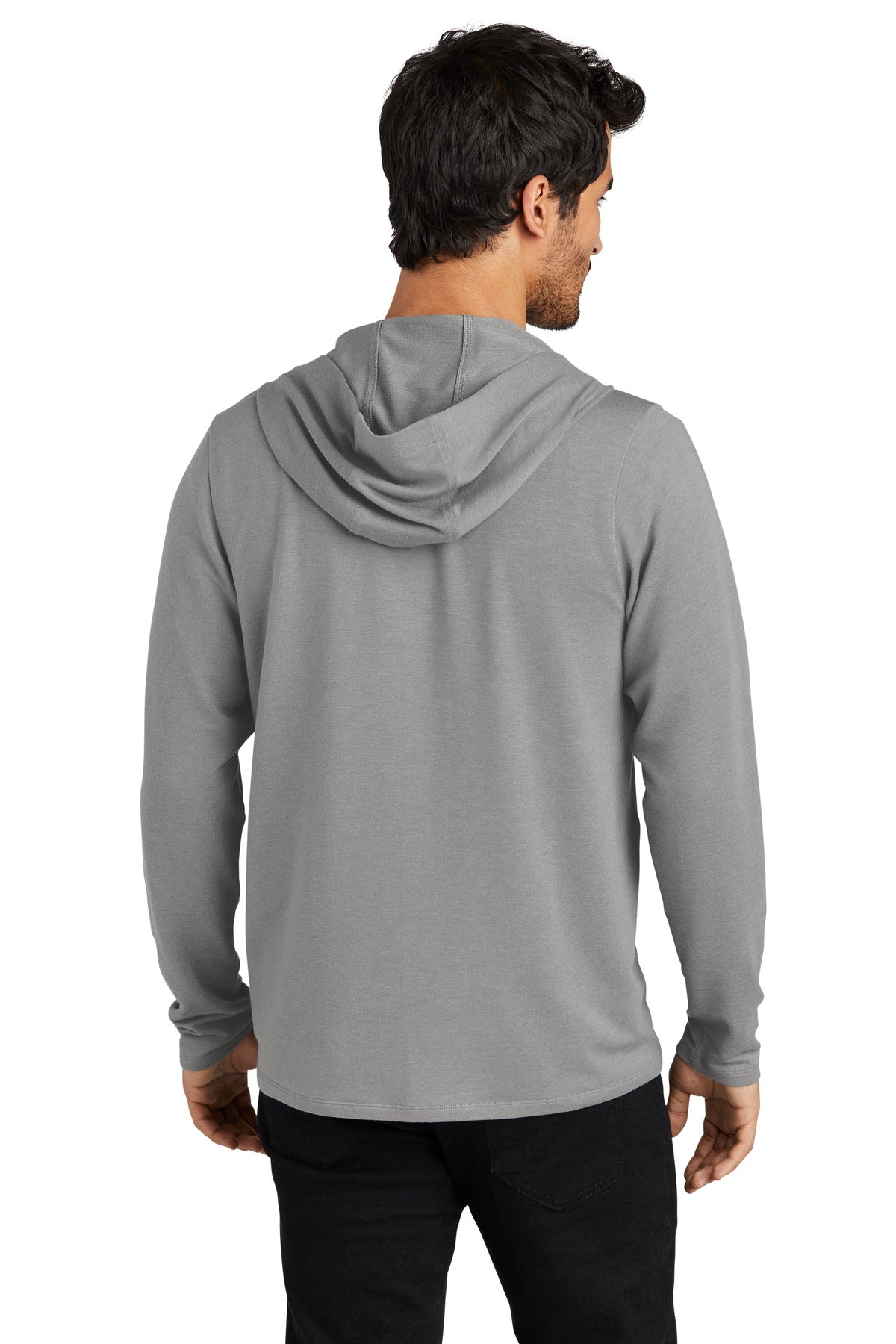 OGIO Men's Luuma Flex Hooded Henley Sweatshirt. LOG850 OGIO