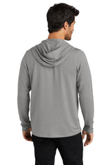 OGIO Men's Luuma Flex Hooded Henley Sweatshirt. LOG850 OGIO