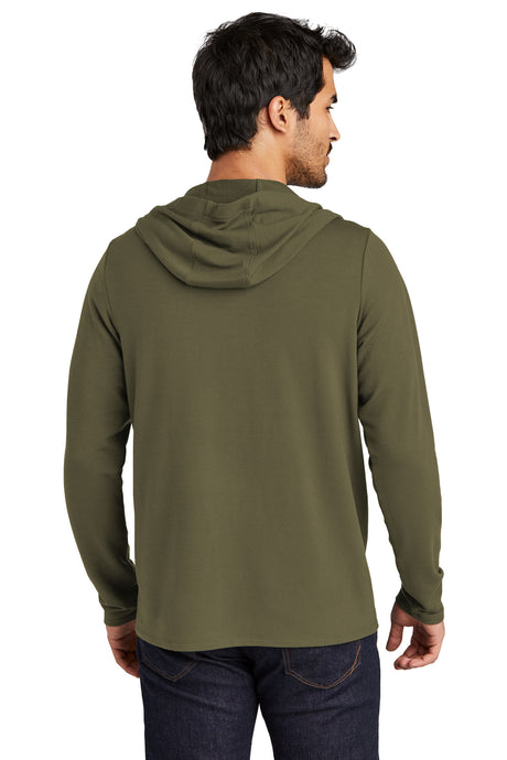 OGIO Men's Luuma Flex Hooded Henley Sweatshirt. LOG850 OGIO