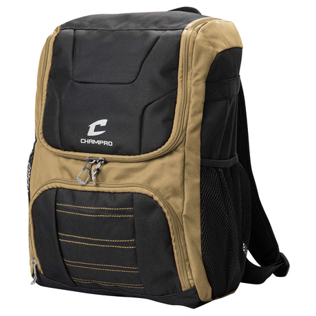 Champro Prodigy Backpack; 16"L x 10.75"W x 8.5"D Champro