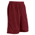 Champro Men's Polyester 9" Inseam Tricot Basketball Shorts with Liner 