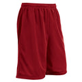 Champro Men's Polyester 9" Inseam Tricot Basketball Shorts with Liner 