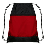 Champro Drawstring Bag w/Zipper Pocket-1