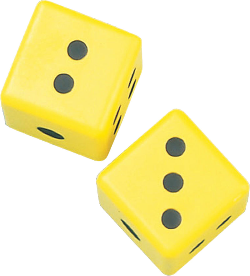 Champion Sports 3 Inch Coated Foam Dice