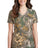 Russell Outdoors Realtree Ladies 100% Cotton V-Neck T-Shirt. LRO54V Russell Outdoors