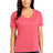 District Made - Ladies Modal Blend Relaxed V-Neck Tee. DM480 District