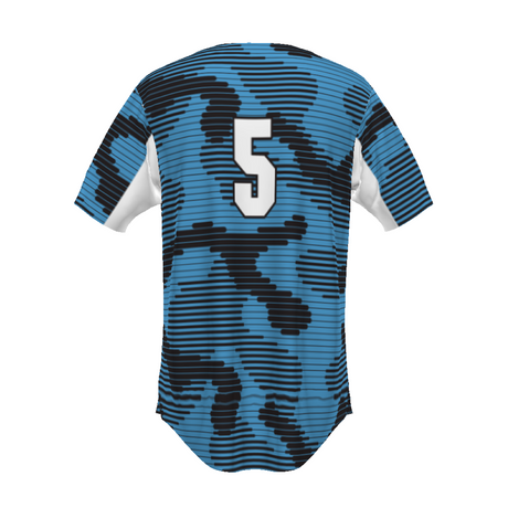 Russell Youth Sublimated Full-Button Baseball Jersey Team Baseball Jerseys