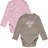 hummel Youth Mini 2-Pack Bodysuit Long Sleeve-1